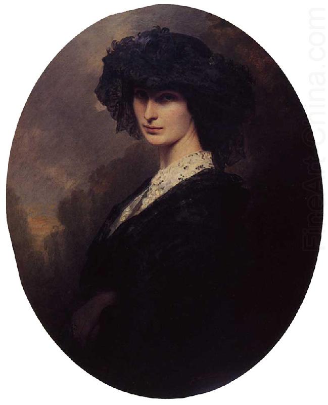 Franz Xaver Winterhalter Jadwiga Potocka, Countess Branicka china oil painting image